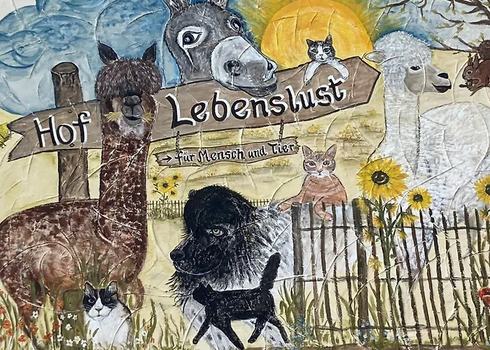 Hof Lebenslust Fuer Mensch Und Tier