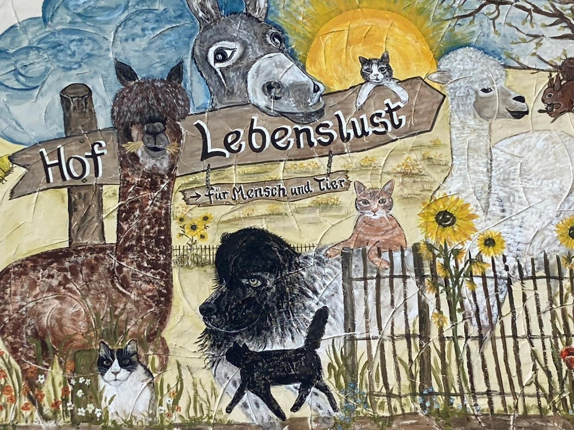 Apartamento Hof Lebenslust Fuer Mensch Und Tier *
